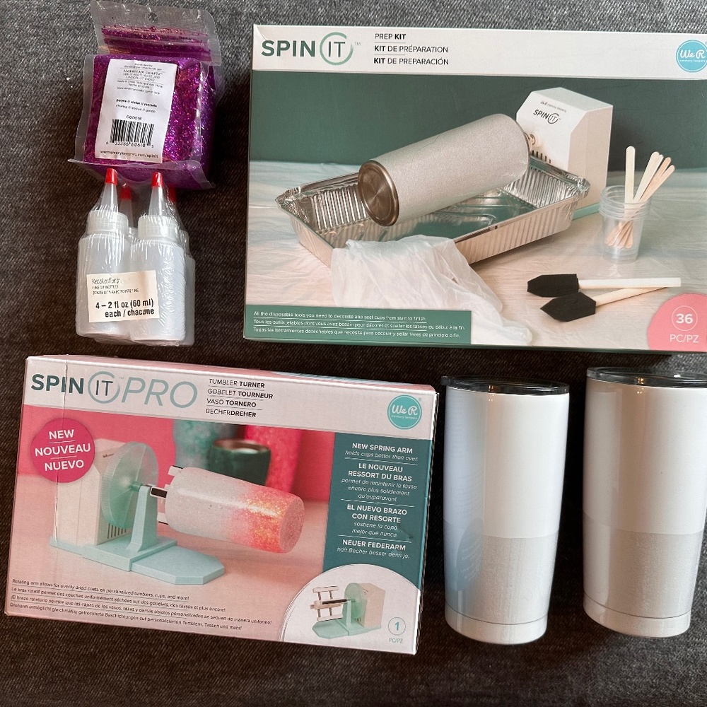 New and Complete Tumbler Turner kit